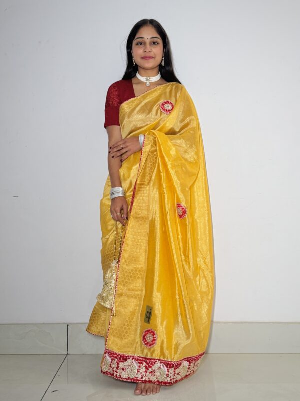 Maharani Royal Bandhej Silk Saree